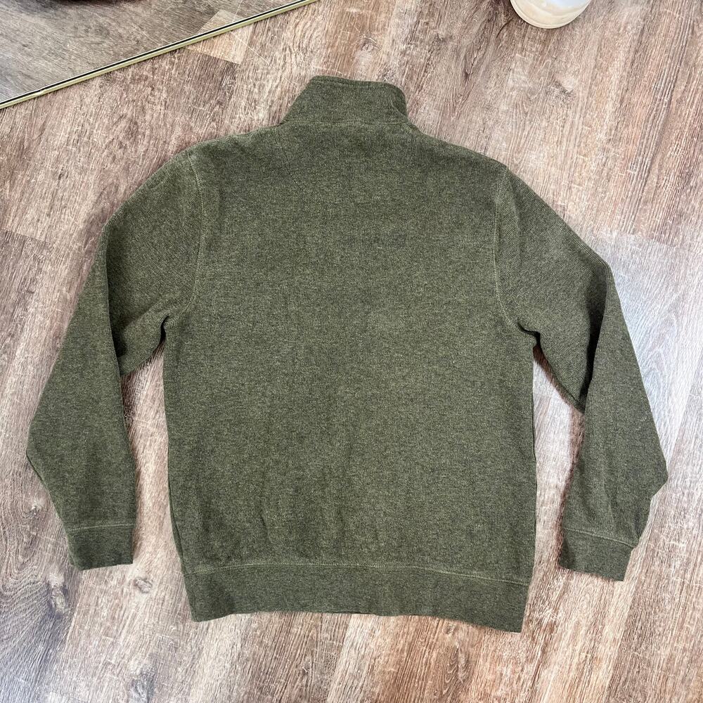 Pendleton Green Half Zip Pullover Sweatshirt - image 2
